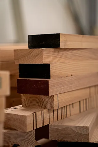 Elm Core Interiors - Bespoke joinery and furniture workshop detail