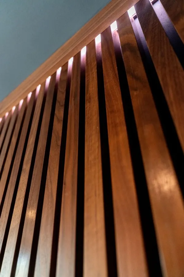 bespoke home bar and media wall - Elm Core Interiors