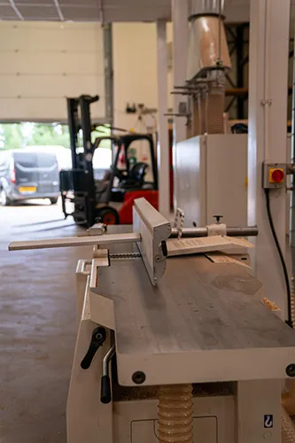 Elm Core Interiors - Bespoke joinery and furniture workshop detail